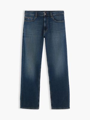 denim otis straight faded jeans for men tommy jeans