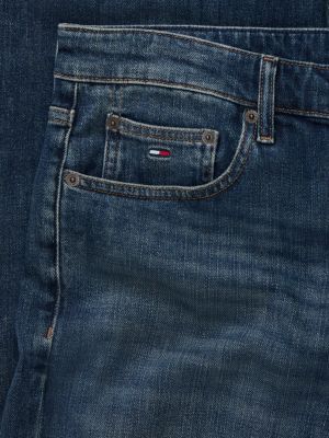 denim otis straight faded jeans for men tommy jeans