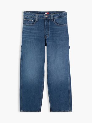 denim jaimie loose straight faded carpenter jeans for men tommy jeans