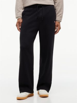 black badge fleece drawstring joggers for men tommy jeans