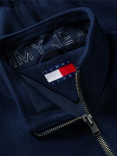 Wool Blend Relaxed Zip-Thru Jacket — Blue 6
