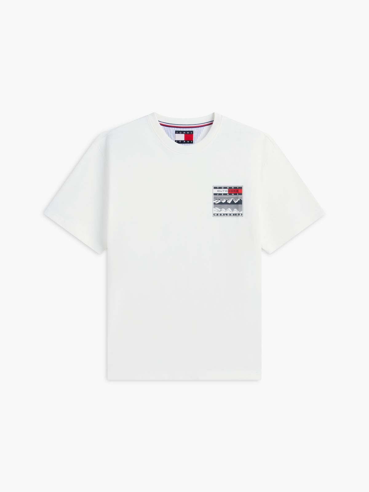 Logo Relaxed Jersey T-Shirt — White
