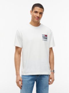 Logo Relaxed Jersey T-Shirt — White 1