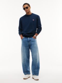 Ashton Barrel Twisted Seam Jeans — Denim 2