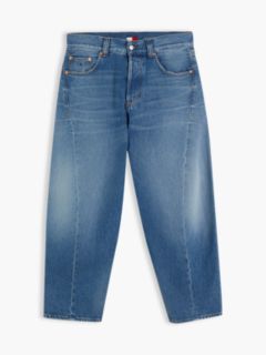 Ashton Barrel Twisted Seam Jeans — Denim 7