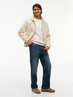 Sonny Tapered Leg Whiskered Jeans — Denim 3