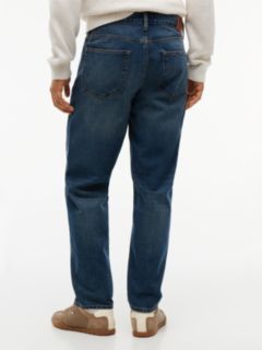 Sonny Tapered Leg Whiskered Jeans — Denim 6