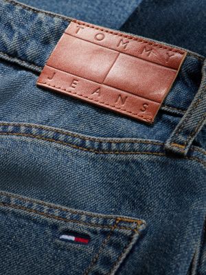 denim sonny tapered leg whiskered jeans for men tommy jeans