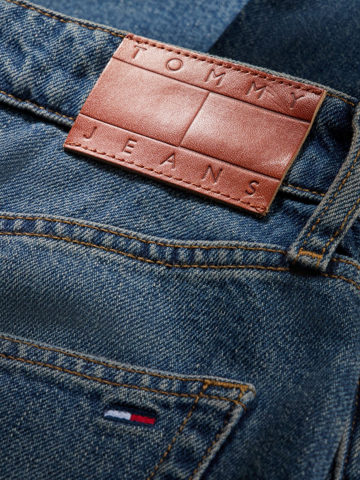 Sonny Tapered Leg Whiskered Jeans — Denim