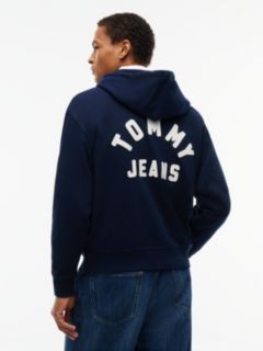 Classic Logo Relaxed Zip-Thru Hoody — Blue 4