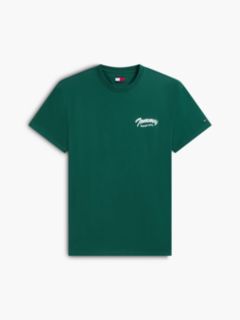 Logo Jersey Crew Neck T-Shirt — Green 5