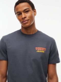 Logo Jersey Crew Neck T-Shirt — Grey 3