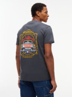 Logo Jersey Crew Neck T-Shirt — Grey 4