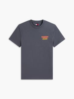 Logo Jersey Crew Neck T-Shirt — Grey 5