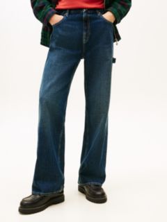Tommy Girl Low Rise Relaxed Straight Leg Jeans — Blue 3