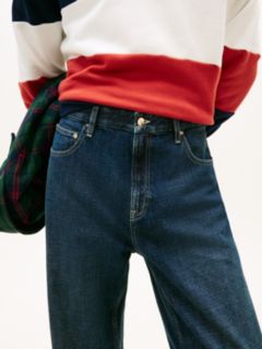 Tommy Girl Low Rise Relaxed Straight Leg Jeans — Blue 4