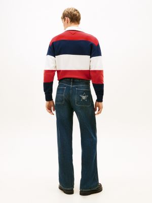 denim tommy girl low rise relaxed straight leg jeans for adults gender inclusive tommy jeans