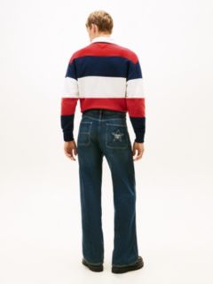 Tommy Girl Low Rise Relaxed Straight Leg Jeans — Blue 7