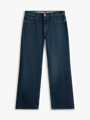denim tommy girl low rise relaxed straight leg jeans for adults gender inclusive tommy jeans