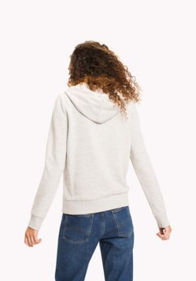 Women Hoodie Outerwear - Khaki - SW2510175A