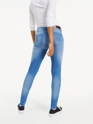 mid rise stretch jeans
