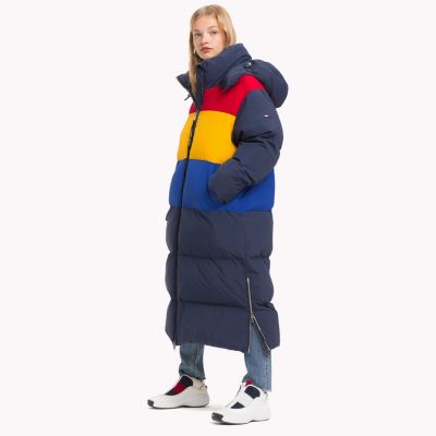 tommy jeans oversized hooded puffer coat