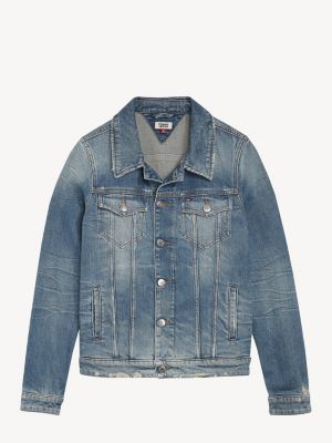Giacca Jeans Bambino Denim - Cappotti E Giacche In Cotone - Foto 5