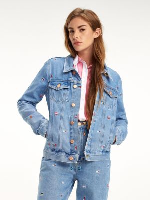 Gilet In Jeans Elasticizzato Molto Femminile - Blu Denim - Foto 13