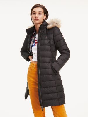 tommy hilfiger essential hooded down coat