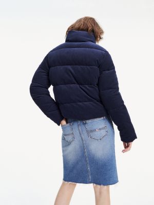 tommy jeans cord padded jacket