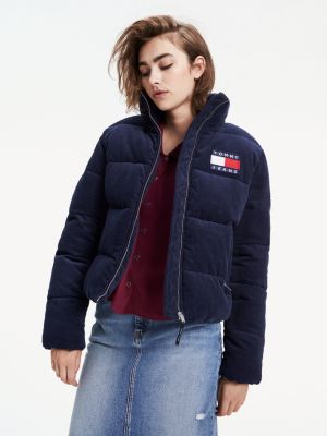 tommy hilfiger jean jacket with fur