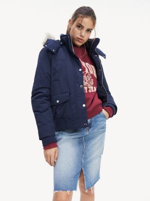 tommy hilfiger bomber jacket women