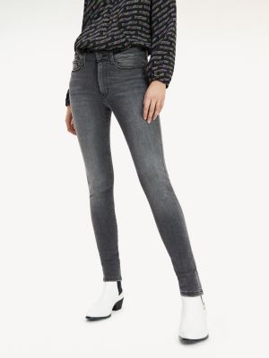 high rise super skinny jeans