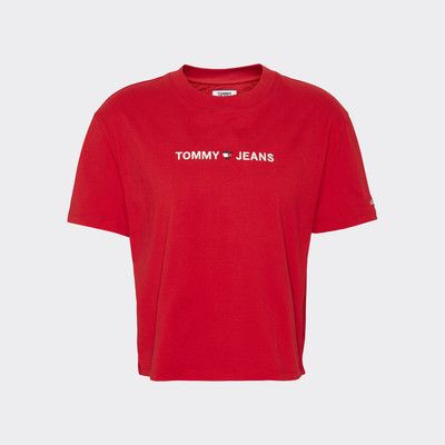 tommy jeans red shirt