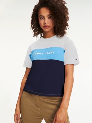 cropped t shirt tommy hilfiger
