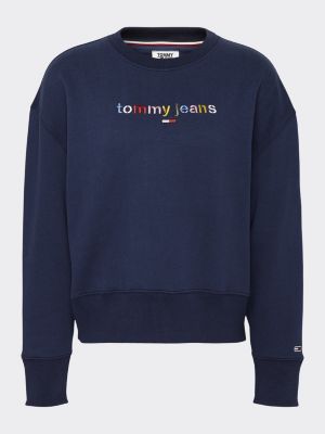 tommy jeans multicolor sweatshirt