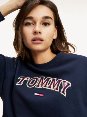 tommy cropped jumper