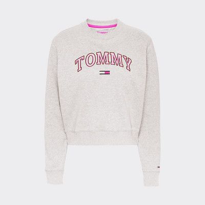 tommy cropped jumper