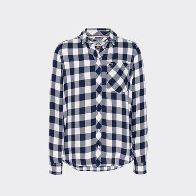 tommy jeans plaid jacket