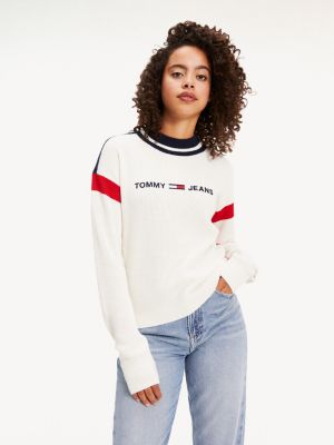 tommy jeans jumper white