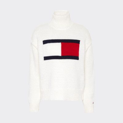 tommy jeans white jumper