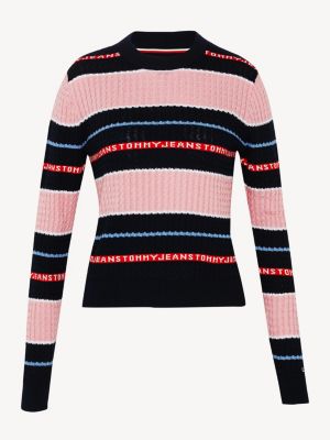 tommy pink jumper