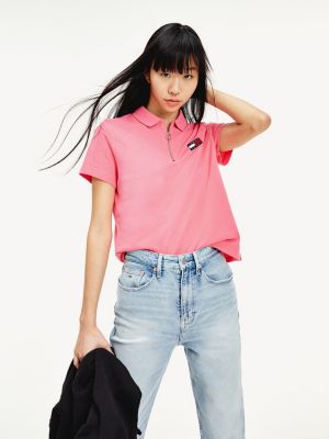 tommy badge polo