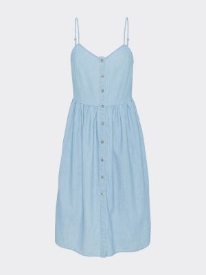 chambray jean dress