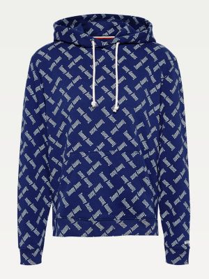 tommy jeans all over print sweatshirt