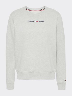 tommy hilfiger essential logo fleece sweatshirt