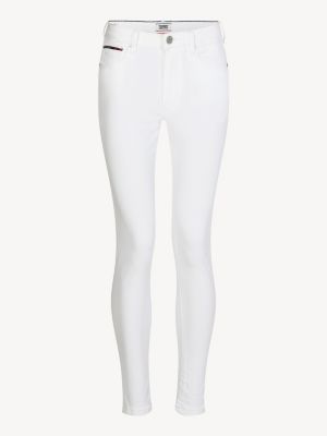 tommy hilfiger high rise skinny jeans