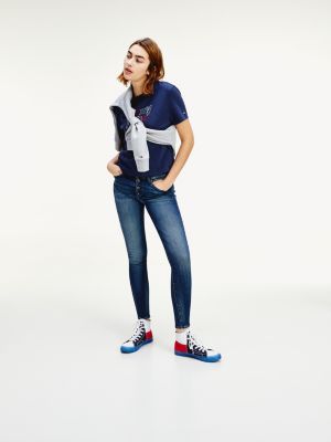 tommy hilfiger high waisted skinny jeans