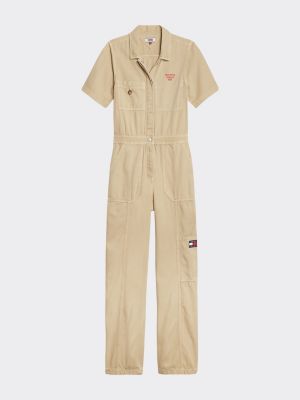 utility jumpsuit shorts