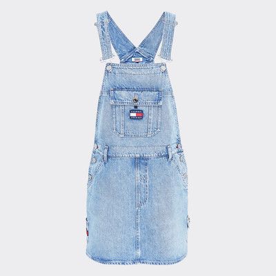 tommy dungaree dress